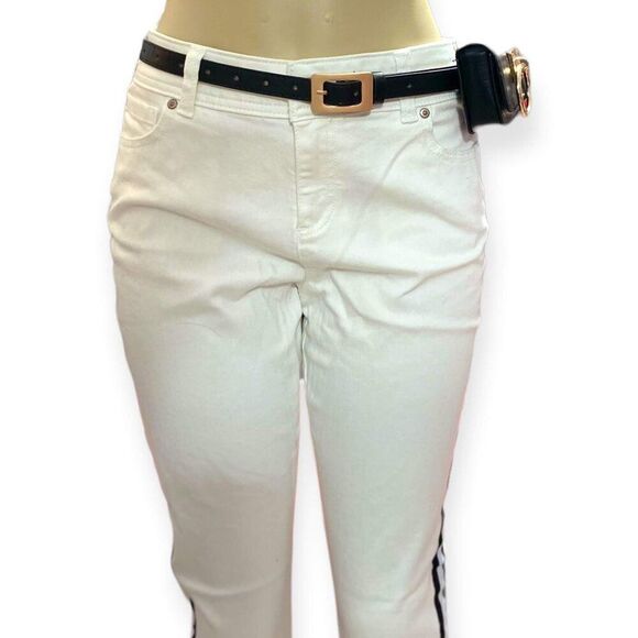 Black Faux Leather Skinny Waist Belt Bag NEW - Picture 4 of 4